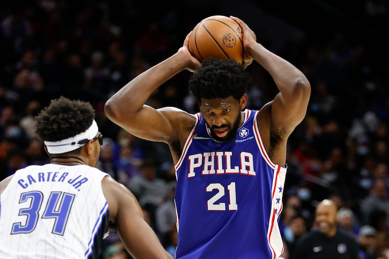 The Sixers' success relies heavily on Joel Embiid's performance.