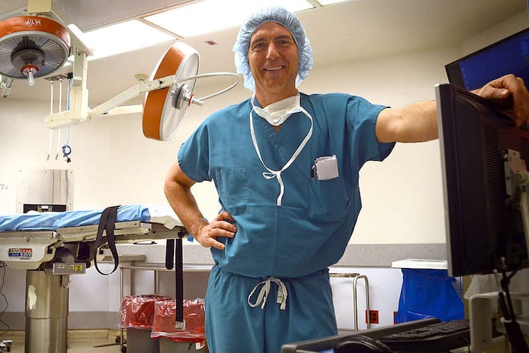 Alexander R. Vaccaro, president of the Rothman Institute, now meets 50% of his patients in person for the first time in the operating room.