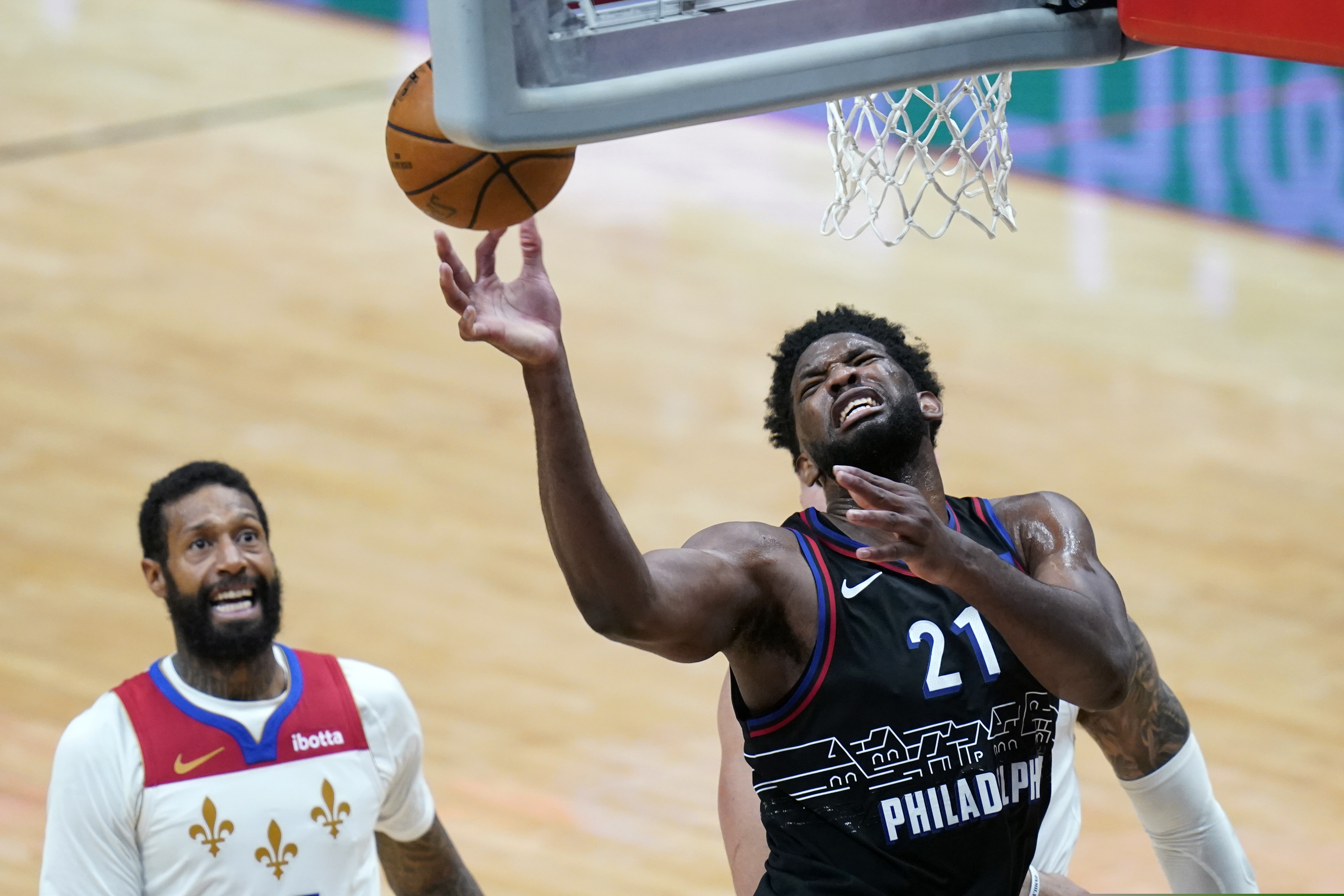 The Sixers' Joel Embiid has a chance to help his case for MVP with Wednesday's game against the Nets.