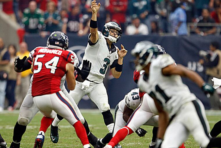 Eagles quarterback Mark Sanchez. (Yong Kim/Staff Photographer)