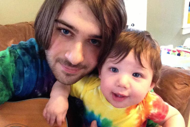 David "DJ" Creato and his son, Brendan Link Creato, in a photo from Facebook.