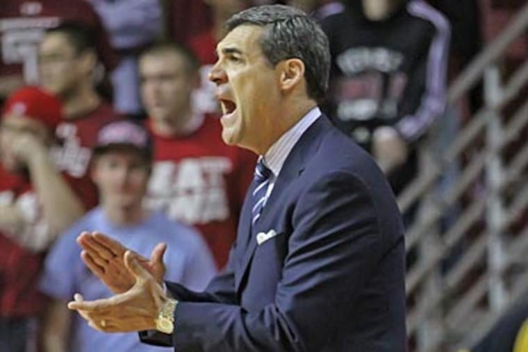 "I don't think it was as bad as it looked," Villanova coach Jay Wright said of Saturday's loss. (Michael Bryant/Staff Photographer)