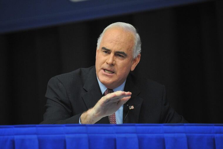 U.S. Representative Patrick Meehan (R) is under fire for using taxpayer money to settle a sexual harassment claim. (FILE Oct. 25, 2010)