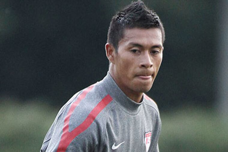 Michael Orozco was let go by the Union after his loan deal expired at the end of last season. (Elizabeth Robertson/Staff Photographer)