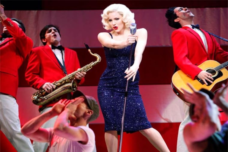 On "Smash," Katharine McPhee stars as luminous Karen Cartwright in the show-within-a-show "Bombshell."