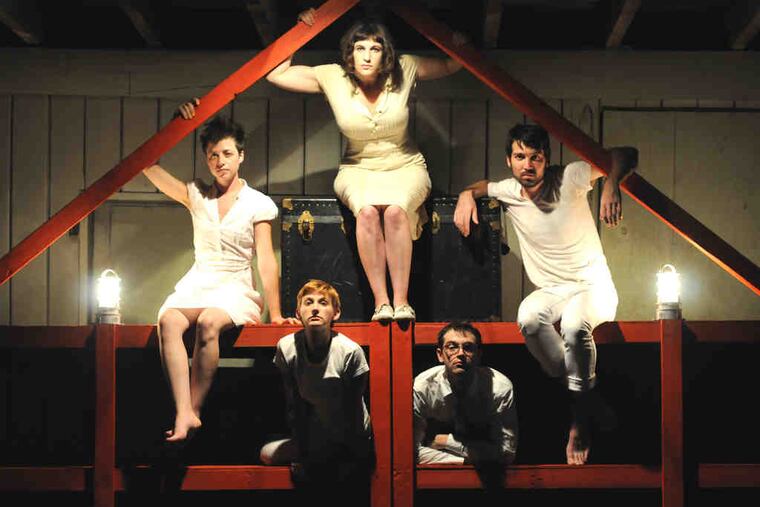 "Overseers," a theatrical production-as-installation, follows a doctor, priest, bureaucratic functionary, revolutionary, and artist responding to the growing threat of a disease infiltrating their Sector. The audience must also respond.