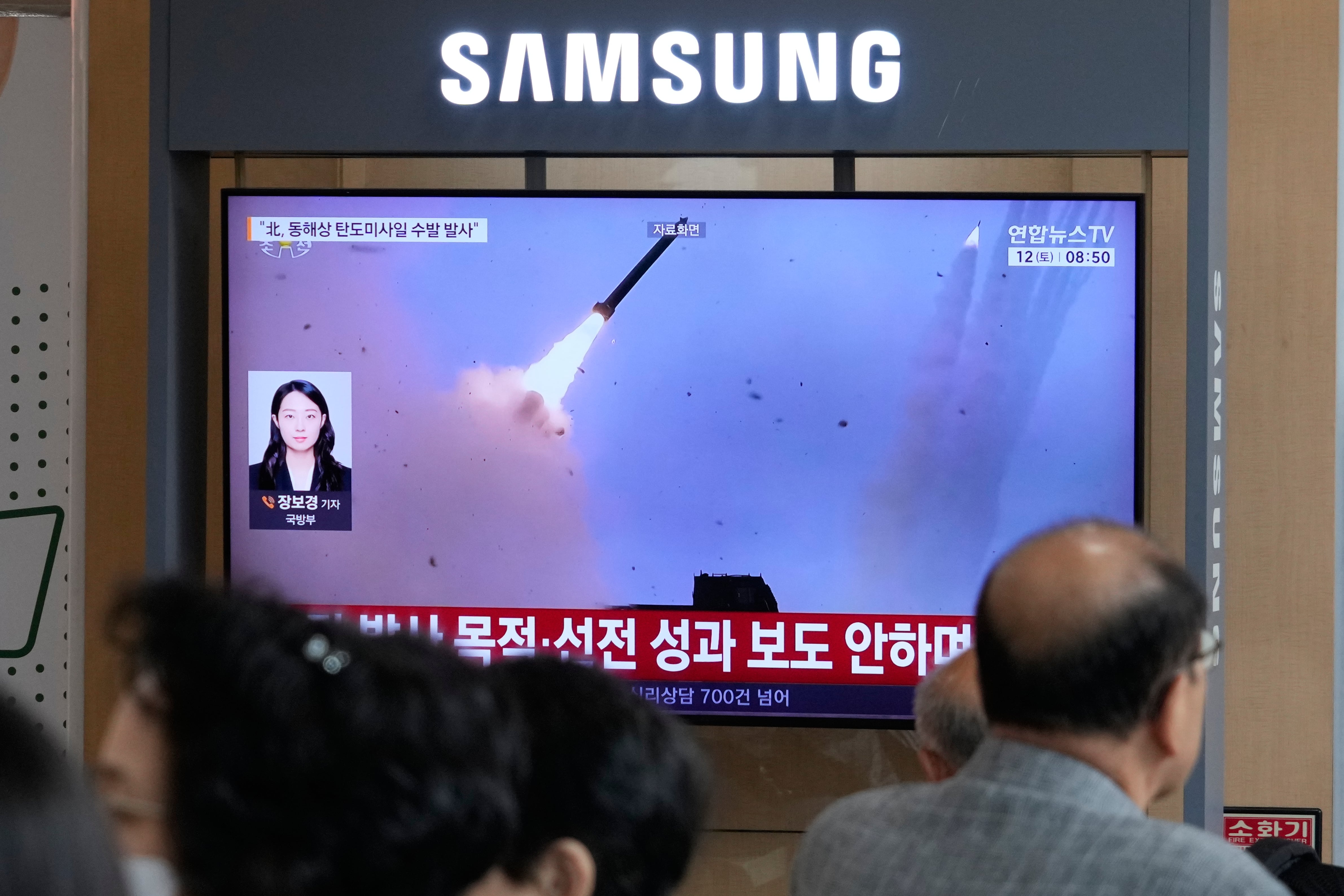 North Korea Launches Missiles Into Eastern Waters After Joint U.S.–South Korean Exercises