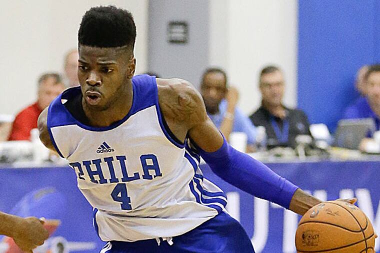 76ers center Nerlens Noel. (John Raoux/AP)