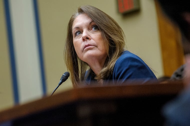 Kimberly Cheatle, Director, U.S. Secret Service, testifies during a House Committee on Oversight and Accountability hearing on Oversight of the U.S. Secret Service and the Attempted Assassination of President Donald J. Trump, on Capitol Hill on Monday in Washington.