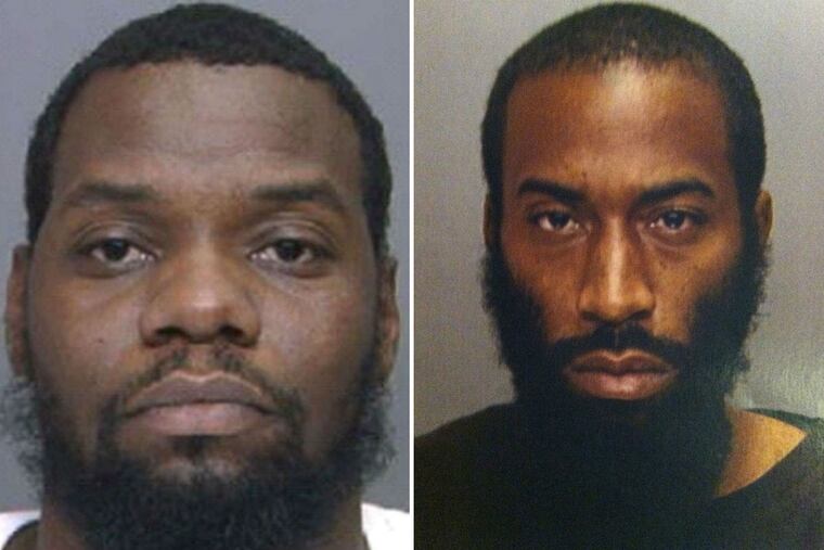 Nalik Scott (left) and Ibrahim Muhammed (right).