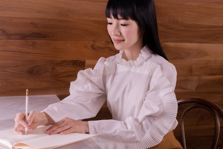 Marie Kondo is like many of us, riding out the pandemic at home. She's juggling household duties with her husband, Takumi Kawahara, co-founder and chief executive of KonMari Media, and caring for their two daughters, ages 3 and 4.