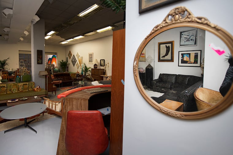 Items are shown at the soon to open Jinxed, in South Philadelphia, PA.