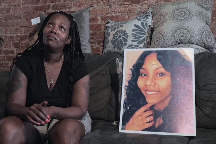 Danielle Shaw-Oglesby talks about the loss of her daughter, Dominque, in a new docu-series about Philadelphia's gun violence. "Weight of Death" premieres online on Friday.