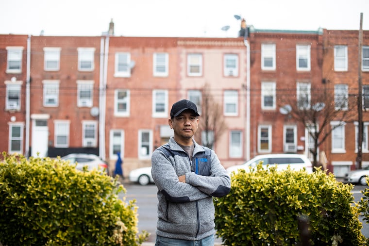 Aldo Siahaan, of the Pejuang Indonesian Coalition for Social Justice, in South Philadelphia on Wednesday, March 24, 2021. The coalition and other Asian American organizations have been working to address issues of ICE detentions and deportations in local communities.