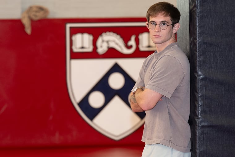 Lucas Byrd was recently hired as an assistant wrestling coach at Penn.