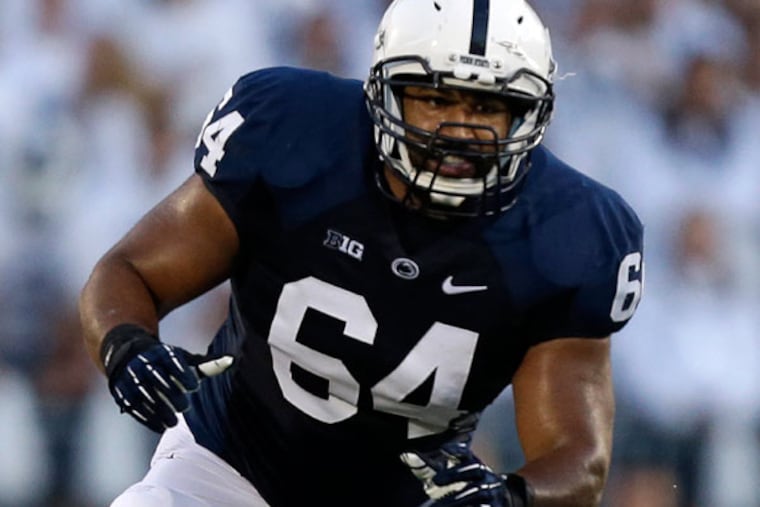 Penn State guard John Urschel. (Gene J. Puskar/AP)