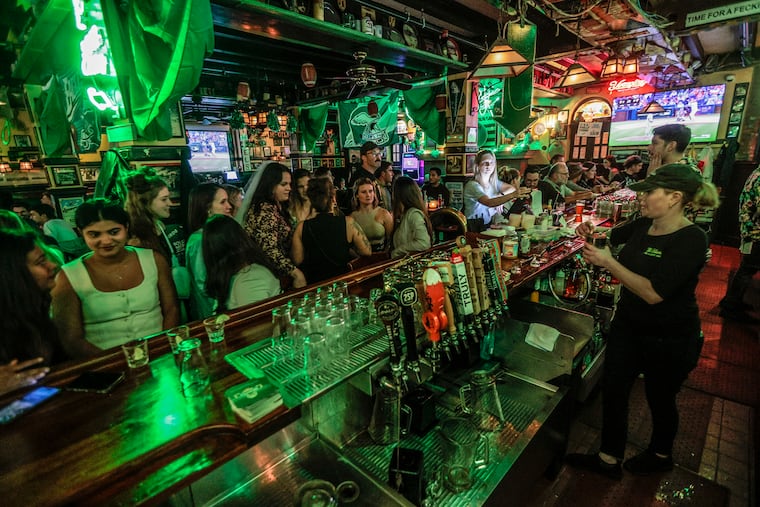McGillin’s Olde Ale House, the oldest continuously operating tavern in Philadelphia, has seen growth in its late-night business since the pandemic, with less happy hour during the day and more night-time spending.