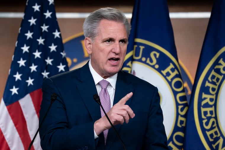 House Republican Leader Kevin McCarthy, R-Calif.