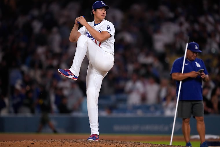 Shohei Ohtani is batting .290 with 20 homers and 56 RBIs and is 8-2 on the mound with a 1.79 ERA and 95 strikeouts in 85⅔ innings.