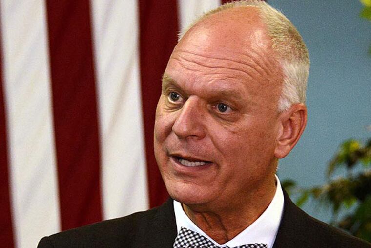 "We're going to continue to spiral down with assessed values, probably more than $3 billion this year. We're eventually going to get down to $7 billion before we level off," said Atlantic City Mayor Don Guardian said of the city's overall assessments. (Photo by Gregg Kohl/File)