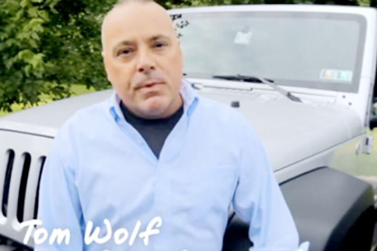 Alan Benyak, an attorney who appears in a campaign commercial for Democrat Tom Wolf, is also an actor in what Buzzfeed.com calls a "torture porn" film called "Breeding Farm." YouTube