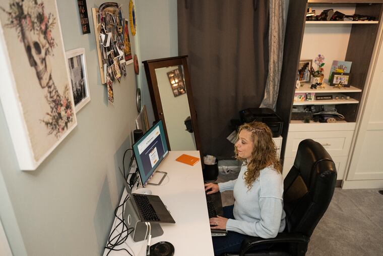 Ashley Waters lives in Jenkintown and works remotely for PAN, a communications agency based in Boston.