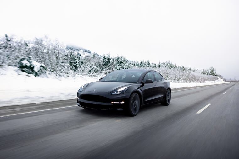 The U.S. National Highway Traffic Safety Administration is launching a preliminary evaluation of unexpected braking by Tesla Model 3 sedans and Model Y sport utility vehicles. (Tesla/TNS)