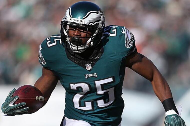 Eagles running back LeSean McCoy. (David Maialett/Staff Photographer)