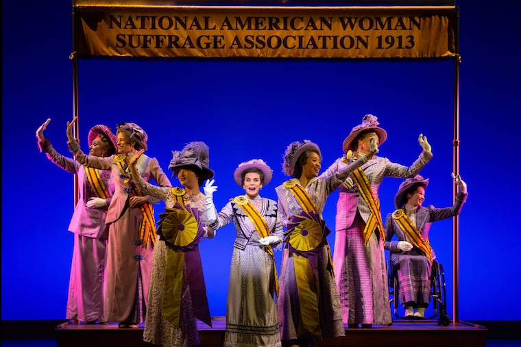Jenn Colella, center. MUST CREDIT: Joan Marcus