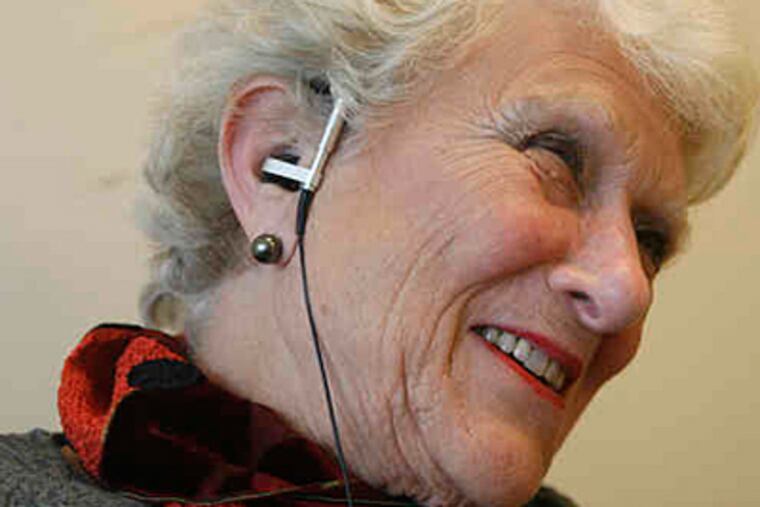 Barbara Cooke was exhausted by tinnitus' onset. "It was so sudden. It drove me crazy." (Charles Fox / Staff)