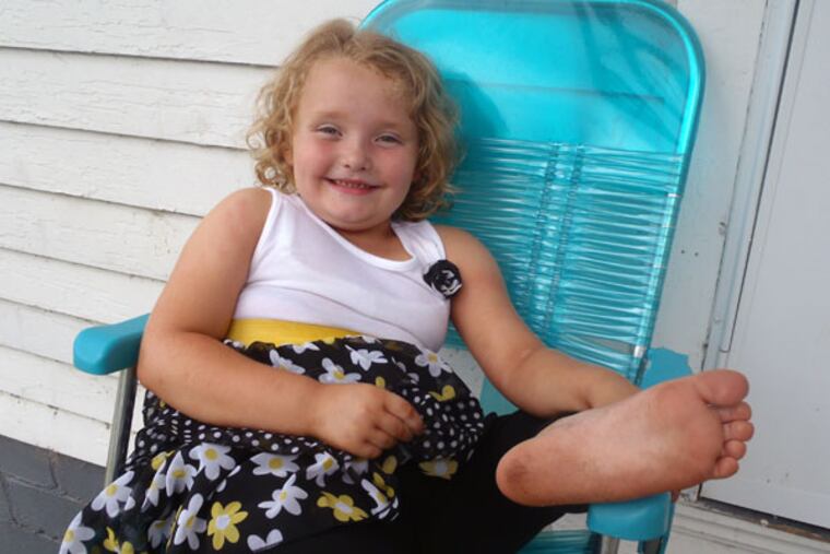 This undated publicity photo released by TLC shows Alana, better known as Honey Boo Boo, in McIntyre, Ga. The second season of "Here Comes Honey Boo Boo," premieres on Wednesday at 9 p.m. EST. (AP Photo/TLC)