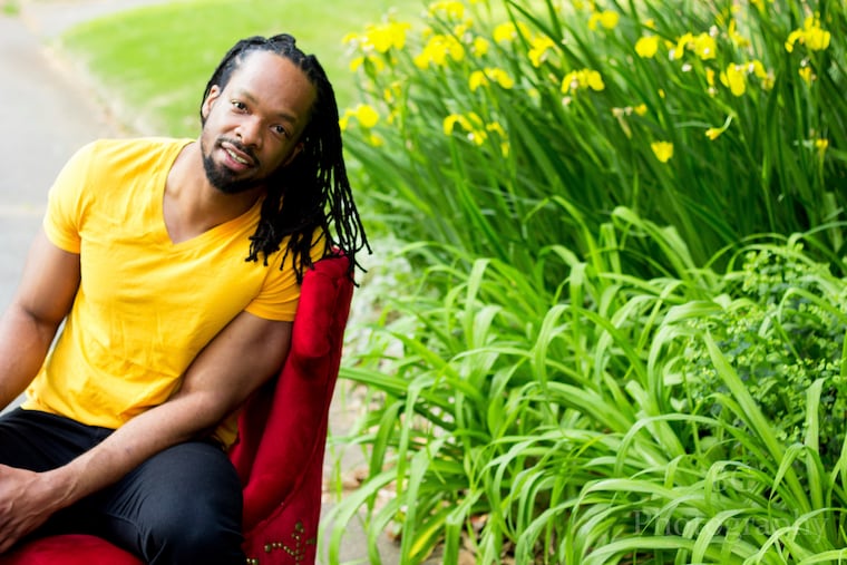 This image released by Copper Canyon Press shows Jericho Brown, author of "The Tradition," winner of the Pulitzer Prize for Poetry. (Brian Cornelius/Copper Canyon Press via AP)