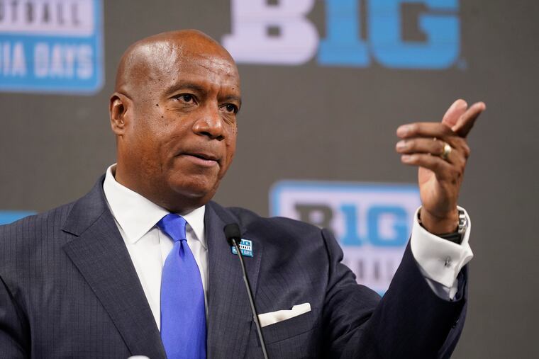 "It affords us the opportunity to make sure that we can continually do the things we need to do to take care of our student-athletes," said Big Ten Commissioner Kevin Warren.