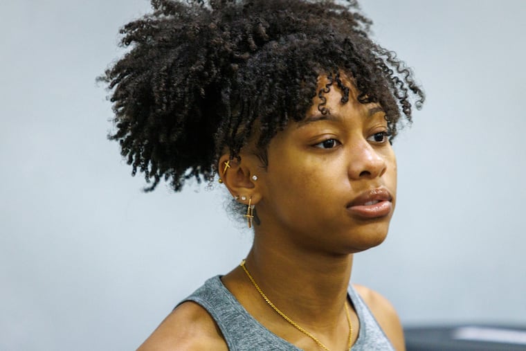 Kyrstin Johnson transferred to Temple before the 2024-25 season from Talladega College in Alabama.