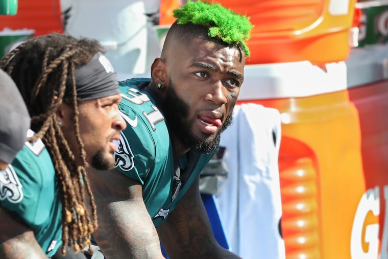 Eagle cornerback Jalen Mills welcomes the chance to bounce back against the Giants on Thursday.