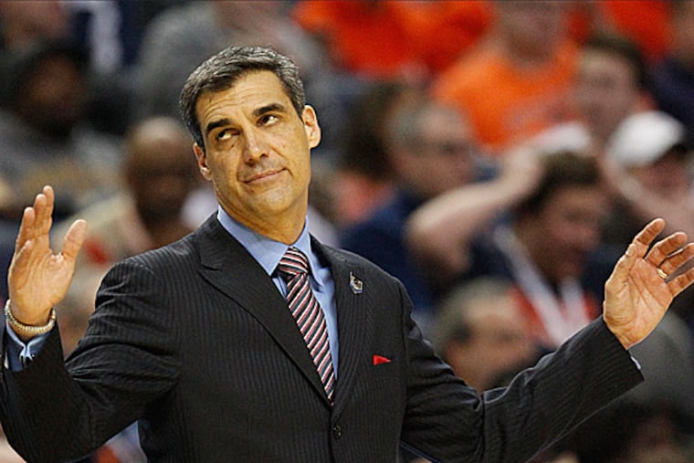 Villanova head coach Jay Wright. (Ron Cortes/Staff Photographer)