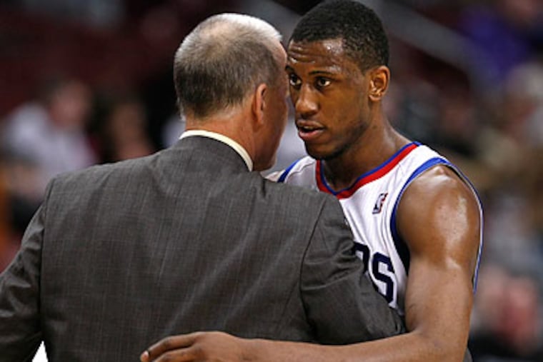 Thaddeus Young has averaged 12.5 points and 4.9 rebounds during his four seasons with the Sixers. (Ron Cortes/Staff file photo)