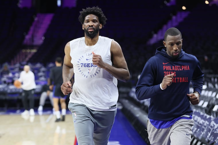 The Sixers Joel Embiid will start against the Chicago Bulls after sitting out seven straight games.
