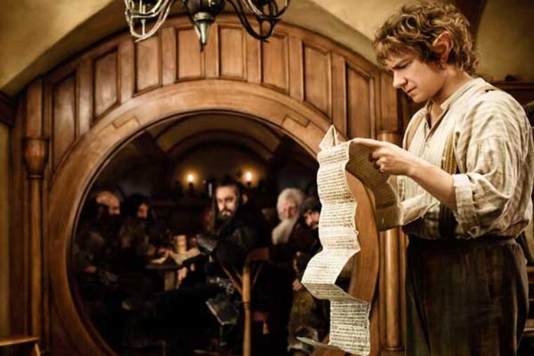 Martin Freeman as Bilbo Baggins, the central character. Little of the book's urgency, or excitement, or fear comes across. JAMES FISHER