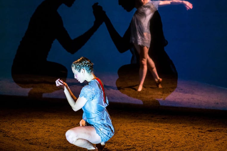 Zoe | Juniper, with choreographer Zoe Scofield, visual artist Juniper Shuey, and dancer Ariel Freedman, performs at FringeArts beginning Thursday.