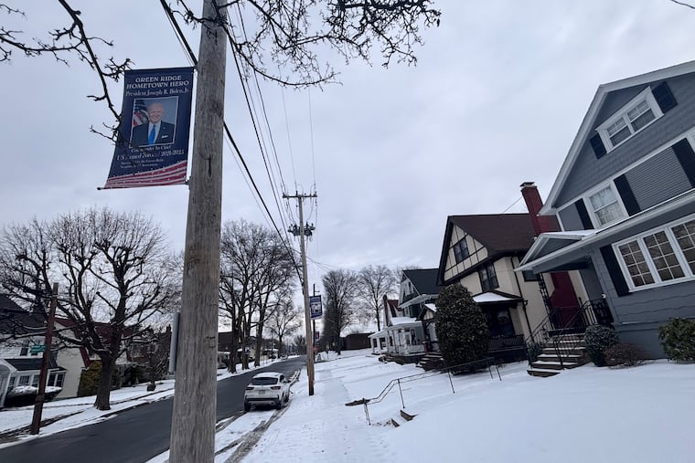 A banner featuring former president Joe Biden as a "hometown hero" has sparked controversy in Scranton. The neighborhood group that put it up plans to vote on its future Monday after getting criticism from veterans.