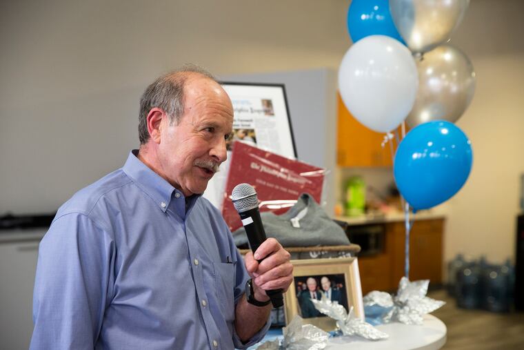 Bill Marimow's farewell party from the company on Dec. 18, 2019.