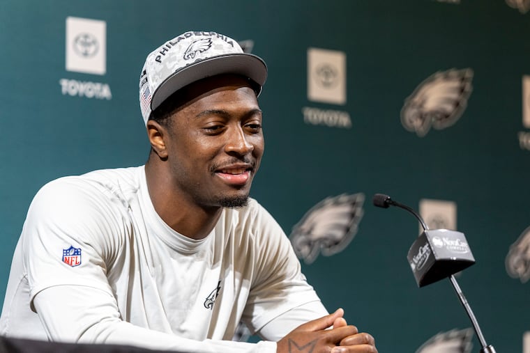 Eagles cornerback Quinyon Mitchell joined the latest episode of "Exciting Mics."