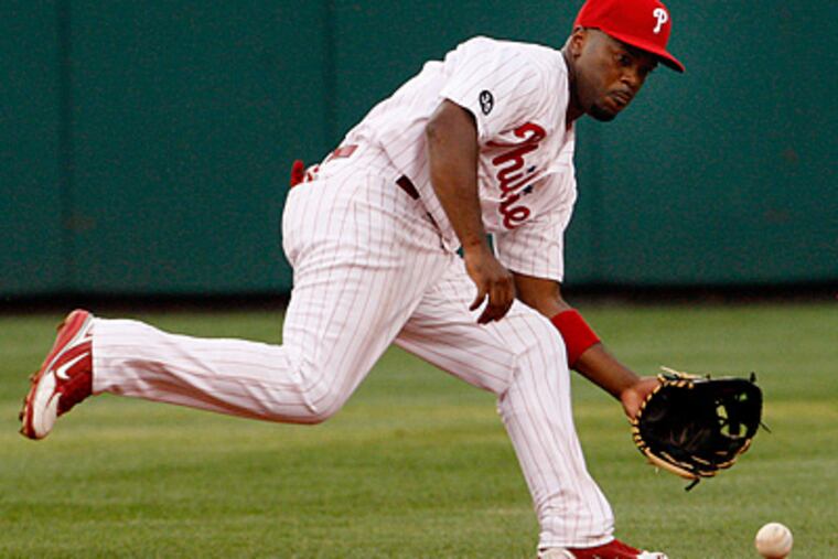 Jimmy Rollins has missed 57 games this season for the Phillies. (Ron Cortes / Staff Photographer)