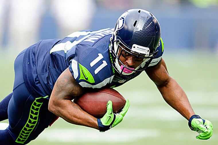 Seahawks wide receiver Percy Harvin. (Steven Bisig/USA Today Sports)