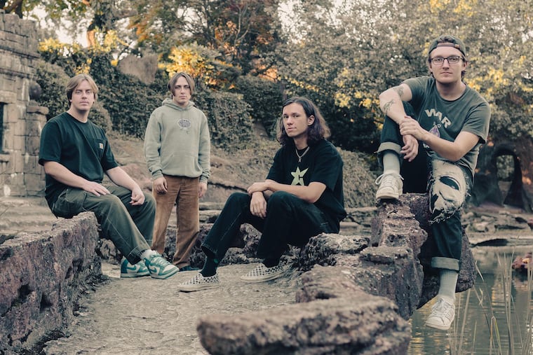 Members of One Step Up: Ross Thompson (from left), Ryan Savitski, Tommy Norton, and Colman O'Brien. They play Underground Arts on Sunday, Jan. 22.