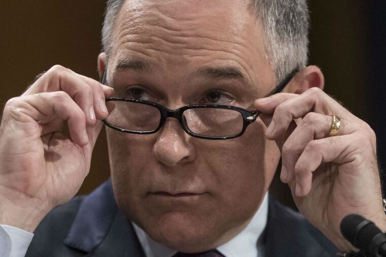 EPA Administrator Scott Pruitt.