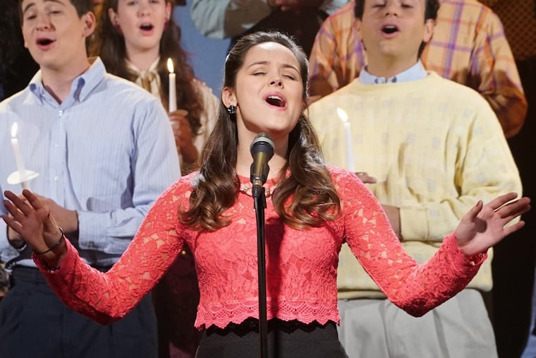 Hayley Orrantia, seen here as Erica Goldberg on ABC's Jenkintown-set comedy "The Goldbergs," will perform (as herself) in Jenkintown on Friday, July 12.