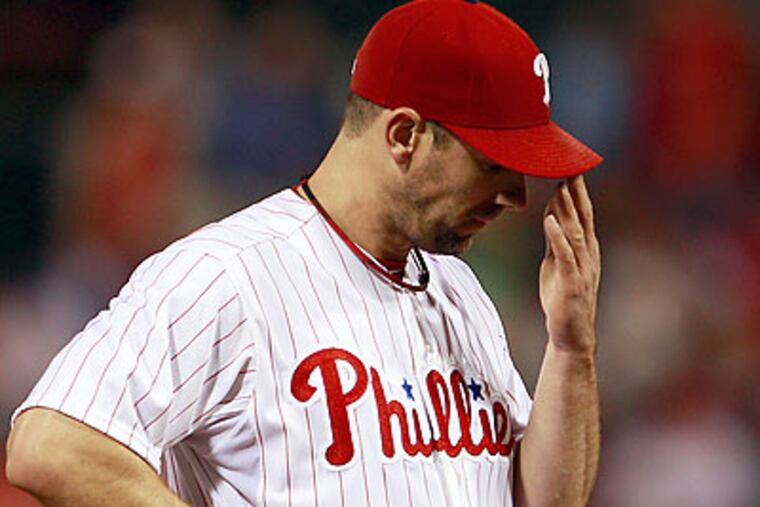 The Phillies entered Monday nine games back in the division, but just five back of the second wild-card spot. (Yong Kim/Staff file photo)