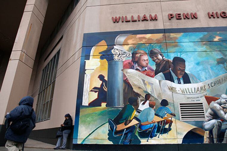 North Philadelphia is furious over the sale of William Penn High School to Temple University for athletic fields.
(David Maialetti / Staff Photographer)